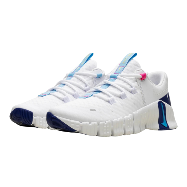 FREE METCON 5 WMNS WHITE AQUARIUS BLUE (1)