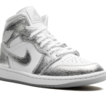 Air Jordan 1 Mid SE WMNS "Metallic Silver" FN5031 100