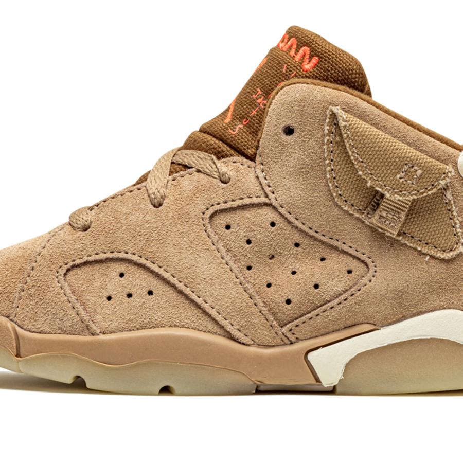 Air Jordan 6 Retro TD "Travis Scott - British Khaki" DH0692 200