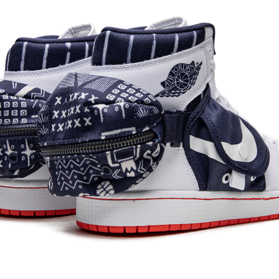 Air Jordan 1 Utilty "QUAI 54" DV1717 100