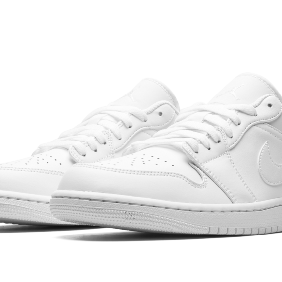 Air Jordan 1 Low "Triple White" 553558 136