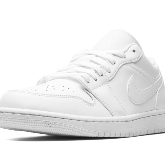 Air Jordan 1 Low "Triple White" 553558 136