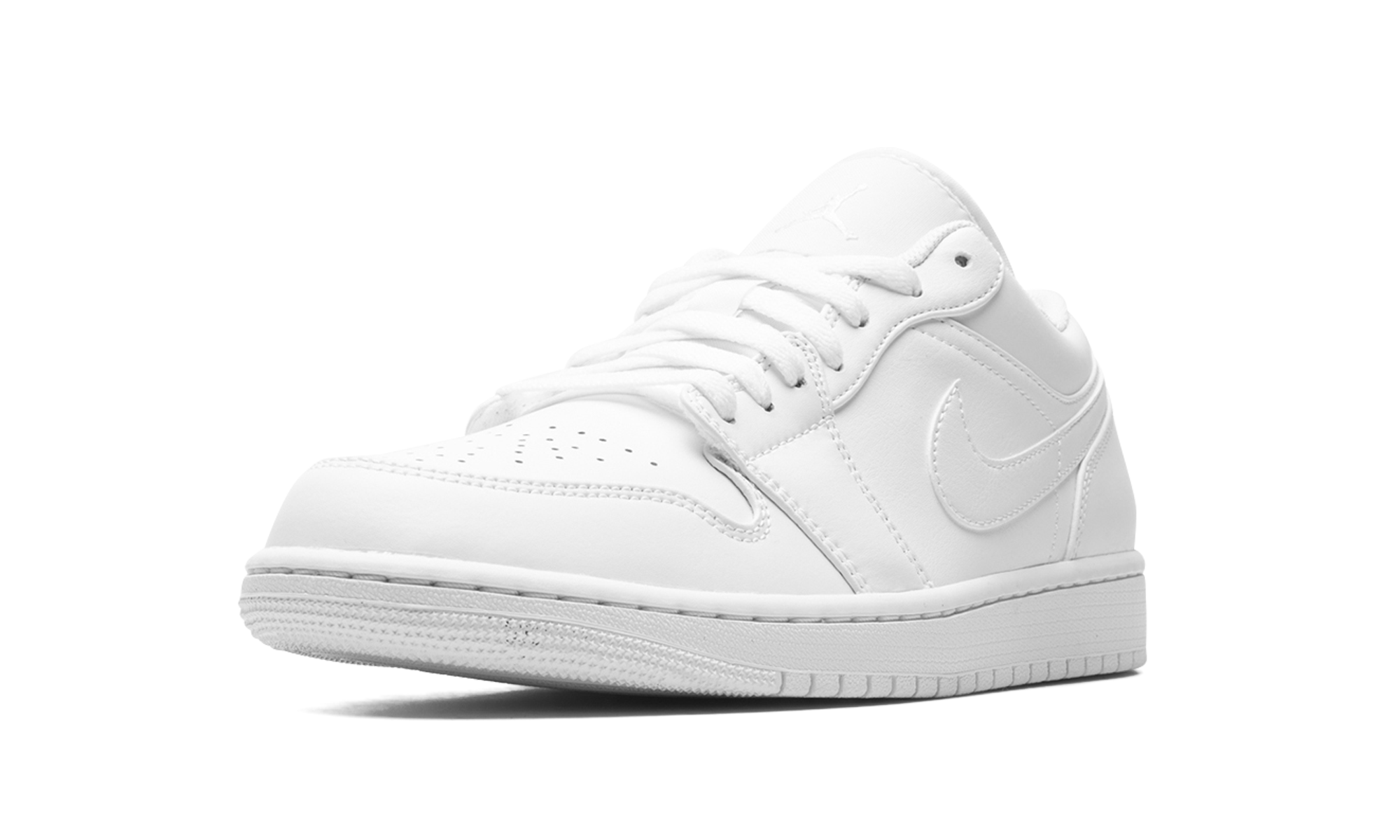 Air Jordan 1 Low "Triple White" 553558 136