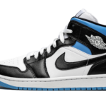 AIR JORDAN 1 MID WMNS "Black / White / University Blue" BQ6472 102