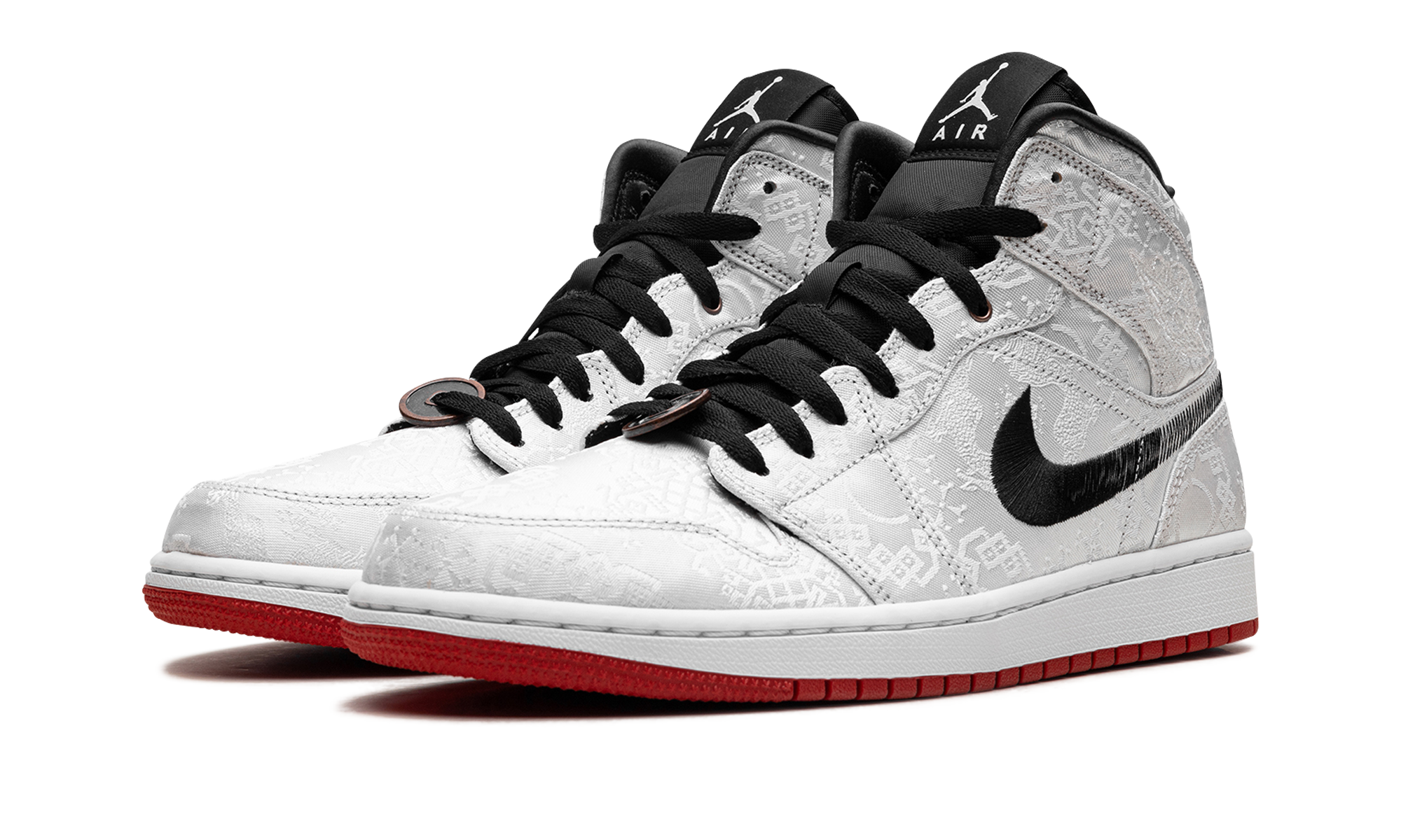 Air Jordan 1 Mid "Fearless Edison Chen - Clot Silk" CU2804 100