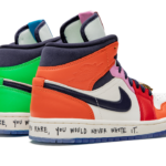 Air Jordan 1 Mid WMNS "Melody Ehsani - Fearless" CQ7629 100