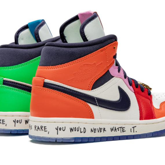 Air Jordan 1 Mid WMNS "Melody Ehsani - Fearless" CQ7629 100