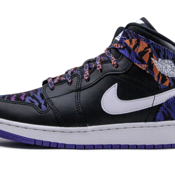 Air Jordan 1 Mid SE GS "Tiger Stripe" AV5174 005
