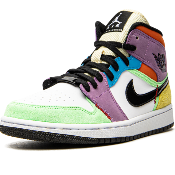 Air Jordan 1 Mid SE WMNS "Lightbulb" CW1140 100