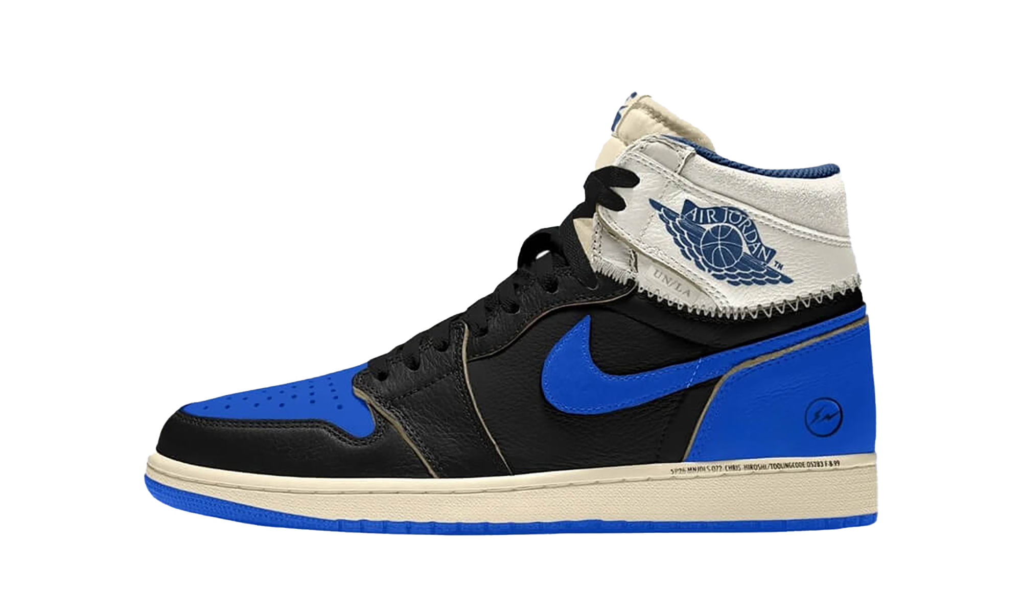 Air Jordan 1 "Fragment Design - Union LA - Royal" IO7847 001