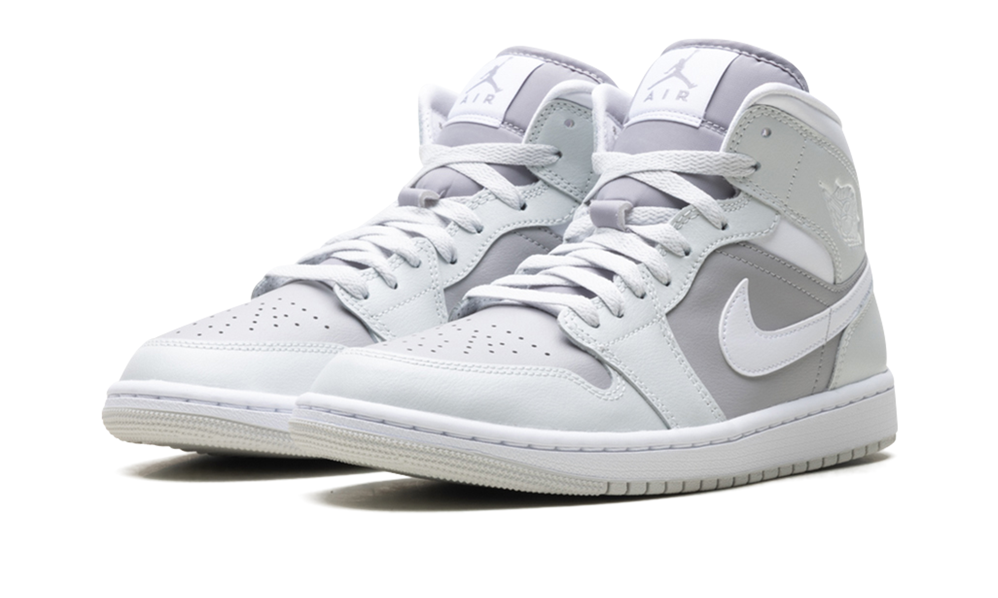 Air Jordan 1 Mid WMNS "Photon Dust Atmosphere Grey" BQ6472 008