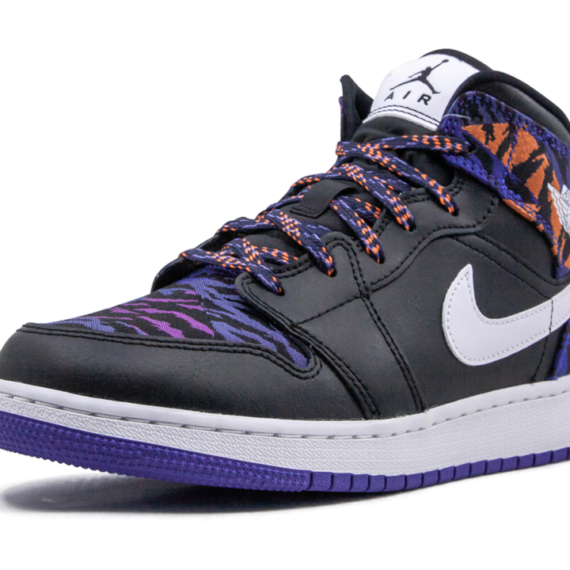 Air Jordan 1 Mid SE GS "Tiger Stripe" AV5174 005