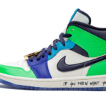 Air Jordan 1 Mid WMNS "Melody Ehsani - Fearless" CQ7629 100