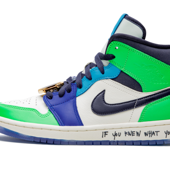 Air Jordan 1 Mid WMNS "Melody Ehsani - Fearless" CQ7629 100