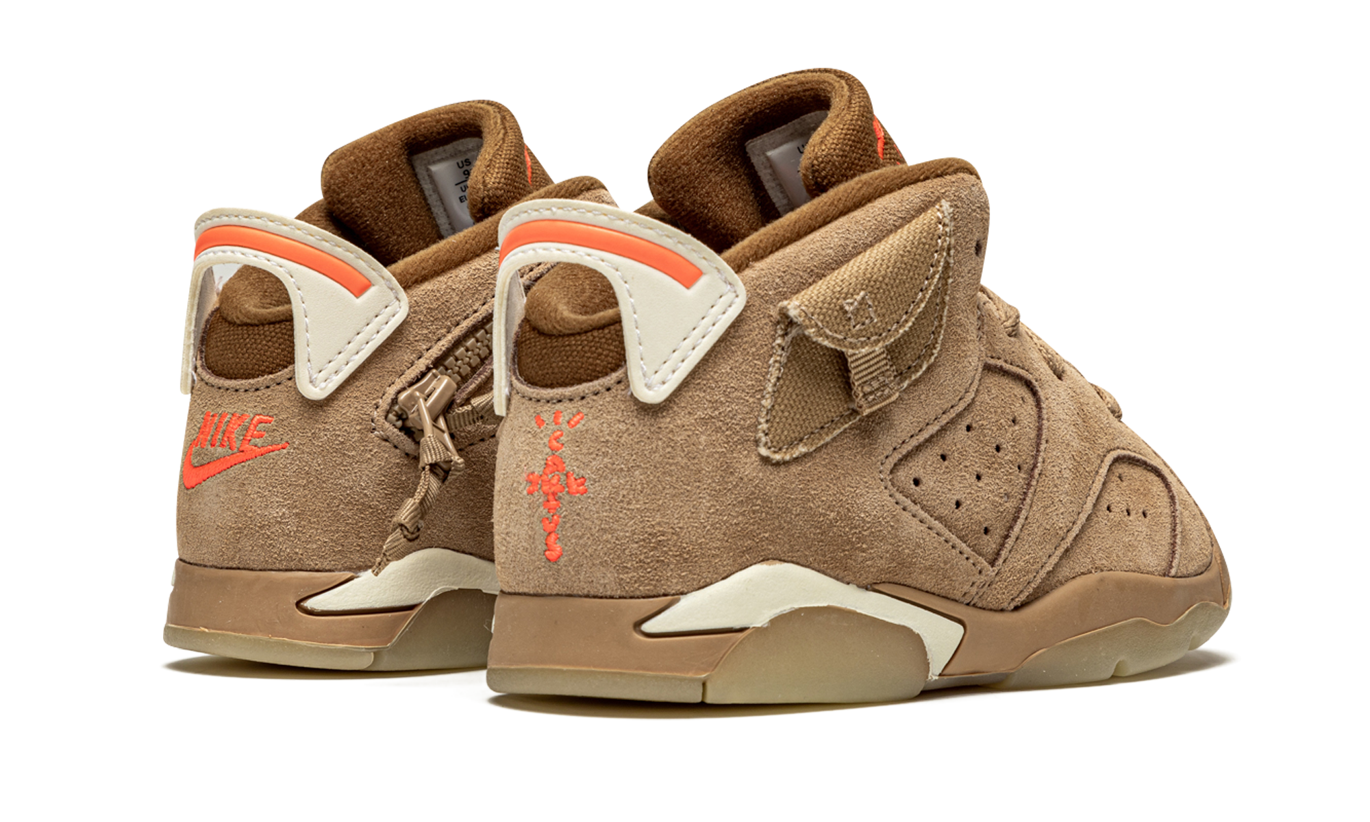 Air Jordan 6 Retro TD "Travis Scott - British Khaki" DH0692 200