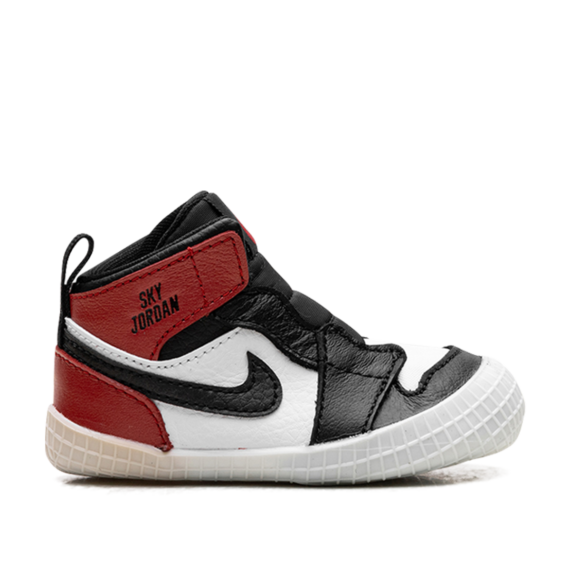 Air Jordan 1 Crib Bootie "Black Toe Reimagined" HJ9289 061