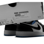 AIR JORDAN 1 MID WMNS "Black / White / University Blue" BQ6472 102