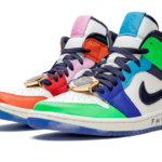 Air Jordan 1 Mid WMNS "Melody Ehsani - Fearless" CQ7629 100