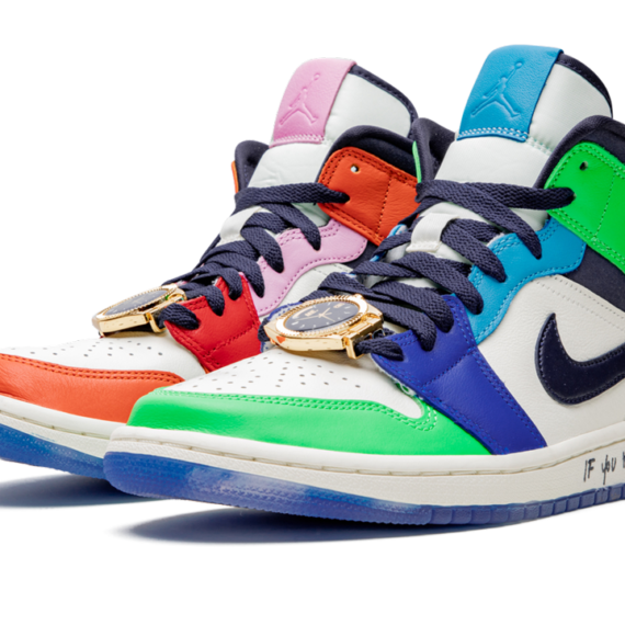 Air Jordan 1 Mid WMNS "Melody Ehsani - Fearless" CQ7629 100