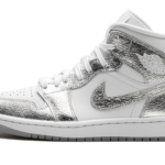 Air Jordan 1 Mid SE WMNS "Metallic Silver" FN5031 100