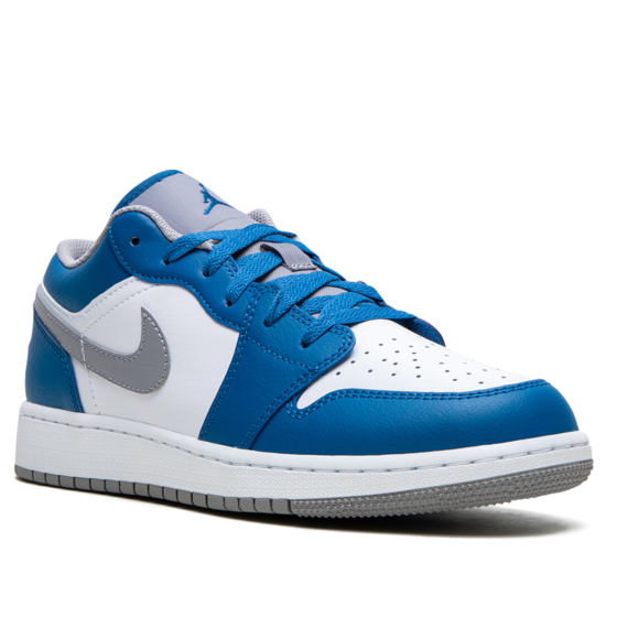 Air Jordan 1 Low GS "True Blue" 553560 412