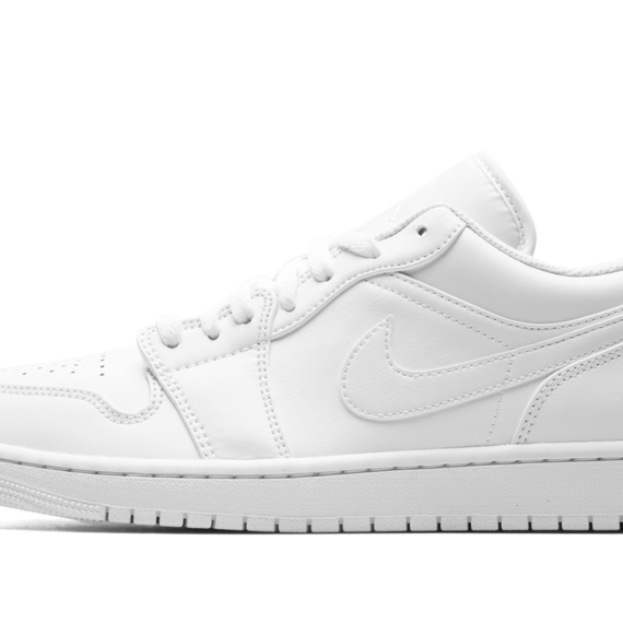 Air Jordan 1 Low "Triple White" 553558 136