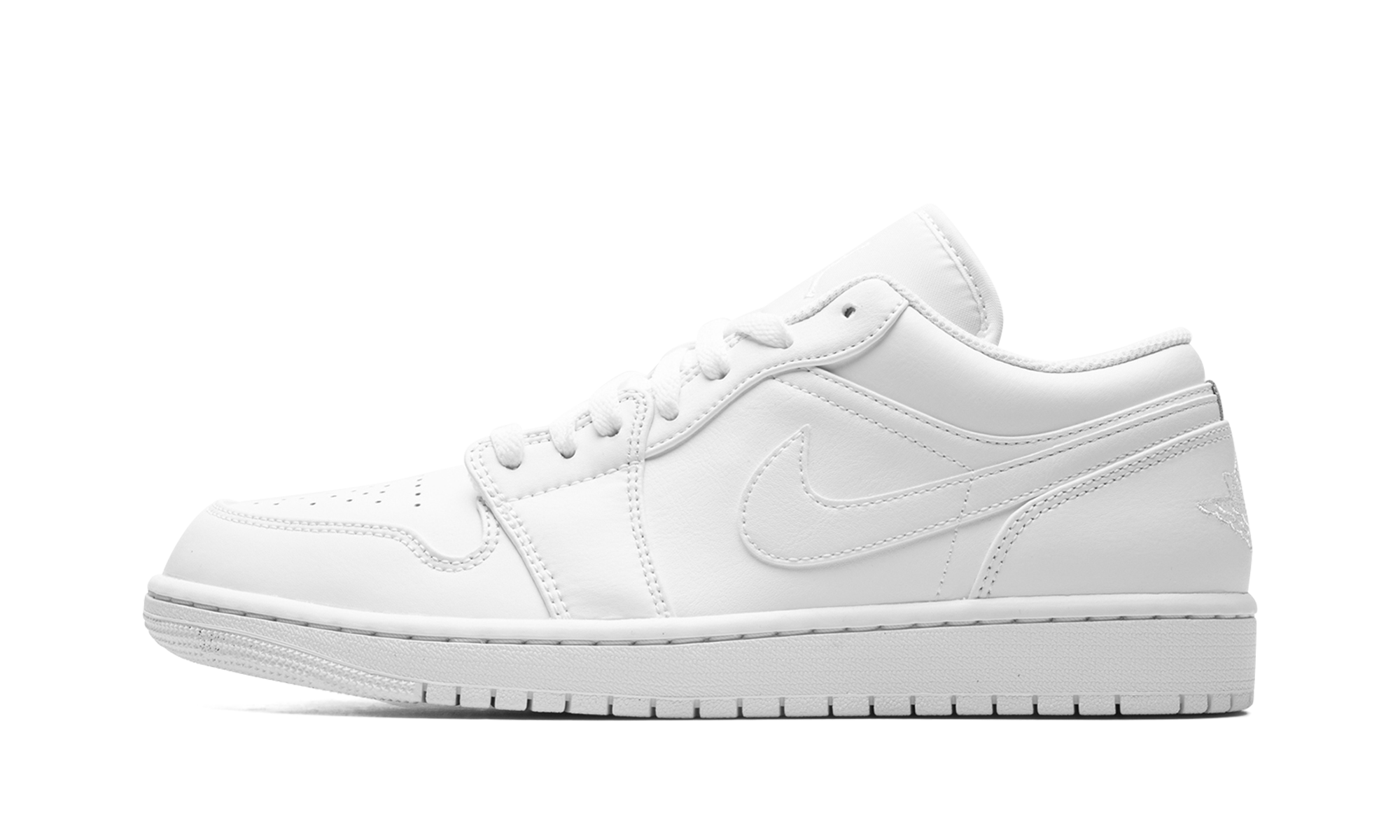 Air Jordan 1 Low "Triple White" 553558 136