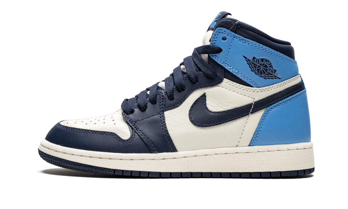 Air Jordan 1 Retro High OG GS "Obsidian/University Blue" 575441 140