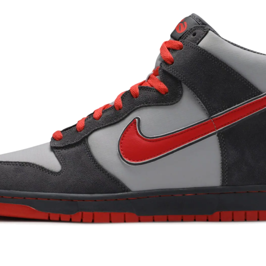 Dunk High 6.0 Prem "Dark Grey / Max Orange" 506266 001