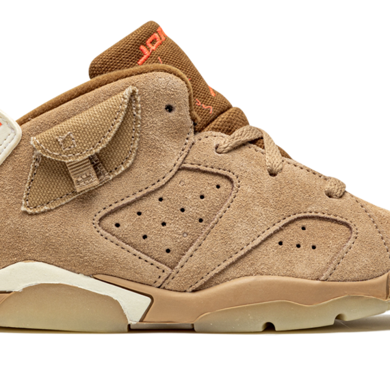 Air Jordan 6 Retro TD "Travis Scott - British Khaki" DH0692 200