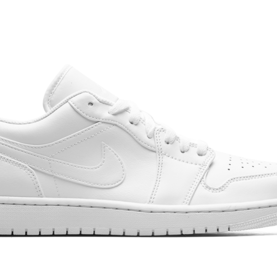 Air Jordan 1 Low "Triple White" 553558 136