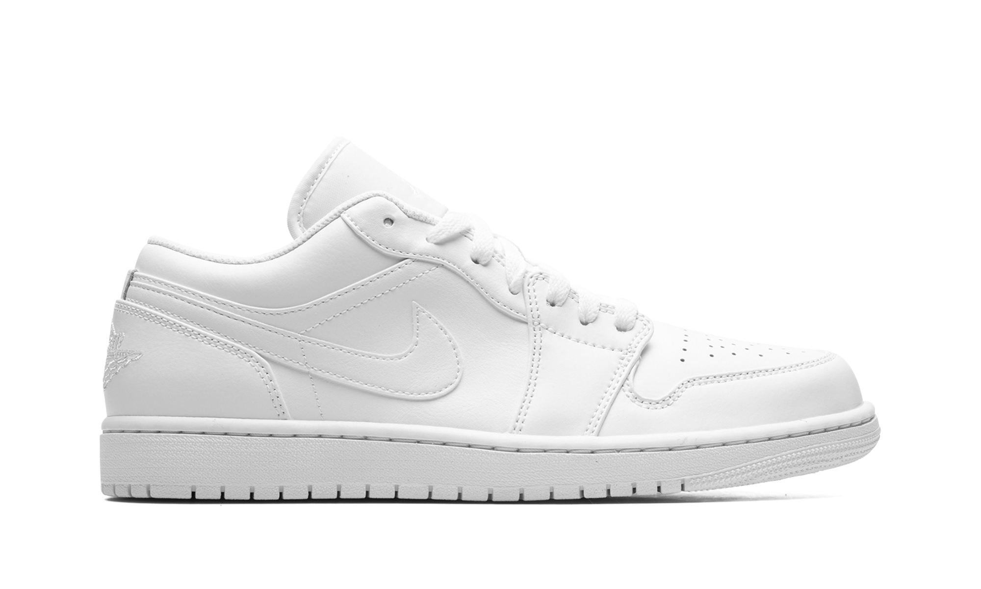 Air Jordan 1 Low "Triple White" 553558 136