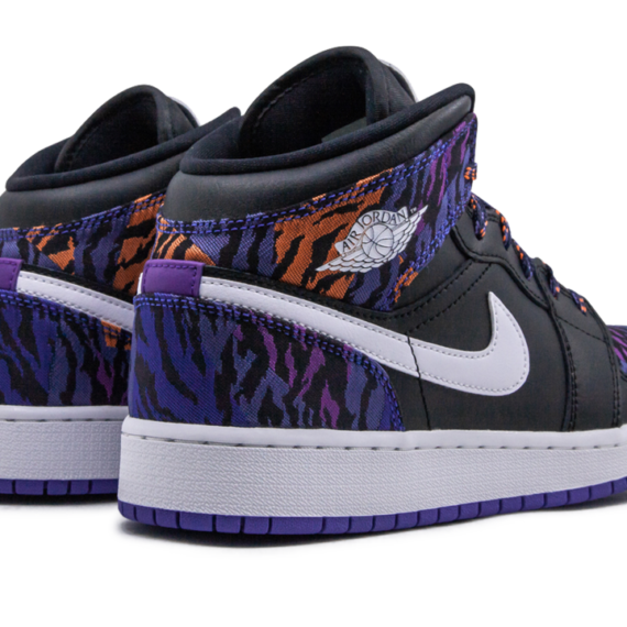 Air Jordan 1 Mid SE GS "Tiger Stripe" AV5174 005